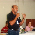 Educação Ambiental é tema de ciclo de palestras em escola da rede municipal  - Platéia formada por estudantes