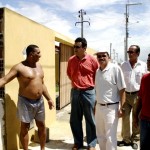 Prefeitura e Caixa Econômica fiscalizam moradias do PAR não ocupadas  - Fotos: Wellington Barreto