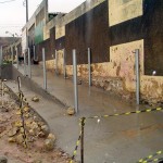 Emurb implanta rampas de acesso em escolas municipais - Rampa na escola Sabino Ribeiro