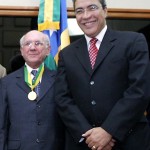 Prefeito participa de homenagem ao ministro do STJ José Arnaldo da Fonseca  - Fotos: Márcio Dantas