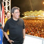 Prefeito prestigia o Forrozão 2005 realizado pelas emissoras TV e FM Sergipe - Fotos: Márcio Dantas