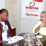 Viceprefeito recebe presidentes dos sindicatos dos engenheiros e dos servidores municipais - Reunião com engenheiros  Fotos: Márcio Dantas