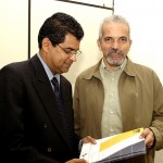 Viceprefeito recebe em audiência o representante da Agência Nacional do Petróleo - Fotos: Wellington Barreto