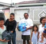 Prefeitura garante assistência às famílias que tiveram suas casas destruídas por incêndio  - Trabalho da Semasc junto às famílias