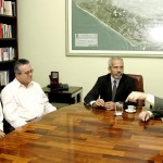 Viceprefeito recebe em audiência representantes da PREVI  - Fotos: Wellington Barreto