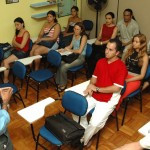 Cursos de Inglês e Espanhol organizados pela Fundat foram iniciados hoje - Fotos: Silvio Rocha