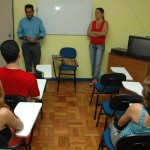Cursos de Inglês e Espanhol organizados pela Fundat foram iniciados hoje - Fotos: Silvio Rocha