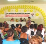 Violência doméstica contra crianças e adolescentes foi debatida com apoio da Semasc - Debate organizado pela Semasc