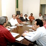 Prefeito reúne secretariado para discutir corte nos gastos públicos - Fotos: Wellington Barreto
