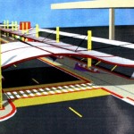 Marcações topográficas são realizadas na obra do Terminal da Zona Oeste - Fotos: Wellington Barreto