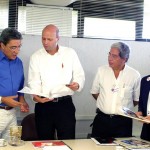 Prefeito apresenta detalhes do Forró Caju a empresários da rede G. Barbosa - Fotos: Márcio Dantas