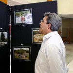 Prefeito e vice prestigiam exposição fotojornalística de Jorge Henrique - Fotos: Márcio Dantas