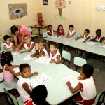 Crianças discutem na escola as profissões do futuro - Fotos: Wellington Barreto