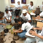 Agentes ambientais capacitados pela PMA contribuem com a preservação da natureza na Coroa do Meio - Fotos: Silvio Rocha