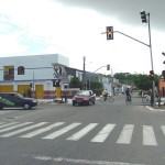 Avenida São Paulo: sinalização garante segurança de motoristas e pedestres   - Fotos: Lindivaldo Ribeiro