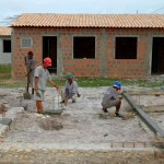 Prefeitura constrói casas populares na avenida Matadouro  - Fotos: Silvio Rocha