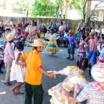 Crianças do povoado Areia Branca participam de festa junina em escola municipal - Fotos: Wellington Barreto