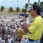 Passeio ciclístico dá início à campanha Respeite o Trânsito: A Vida Vale Mais - Fotos: Lindivaldo Ribeiro