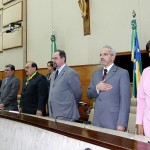 Edvaldo Nogueira destaca história de José Eduardo Dutra durante homenagem prestada pela AL - Fotos: Márcio Dantas