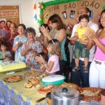 Usuários e funcionários de unidade de saúde celebram juntos os festejos juninos - Satisfação dos usuários e funcionários
