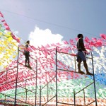 Realização do Forró Caju garante emprego temporário para centenas de pessoas - Fotos: Wellington Barreto