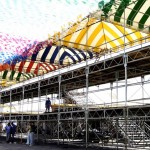 Realização do Forró Caju garante emprego temporário para centenas de pessoas - Fotos: Wellington Barreto