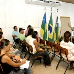 Vigilância Sanitária capacita comerciantes que irão trabalhar durante o Forró Caju  - Fotos: Wellington Barreto
