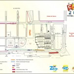 Trânsito no Centro comercial de Aracaju será alterado com o Forró Caju - Mapa do trânsito no Centro Histórico