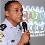 rgãos de segurança apresentam esquema de trabalho para garantir o sucesso do Forró Caju 2005 - Fotos: Márcio Dantas