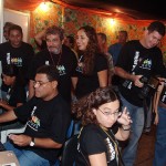 Jornalistas da Secom iniciam cobertura em tempo real do Forró Caju 2005 - Foto: Márcio Garcez