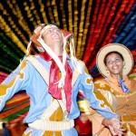 Quadrilha junina “Unidos em Asa Branca” participa do show de Targino Gondim - Fotos: Márcio Dantas