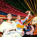 Quadrilha junina “Unidos em Asa Branca” participa do show de Targino Gondim - Fotos: Márcio Dantas