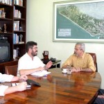 Viceprefeito recebe em audiência o diretor executivo da Embrapa para o Norte e Nordeste - Fotos: Márcio Dantas