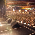 Zé Ramalho inicia sua apresentação no Forró Caju 2005 - Fotos :Márcio Garcez