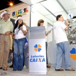 Prefeito de Aracaju participa do sorteio da MegaSena durante o ForróCaju - Fotos: Márcio Dantas