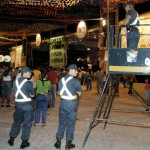 Policiamento garante tranqüilidade dos forrozeiros no Forró Caju   - Fotos: Silvio Rocha