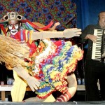 Valtinho do Acordeon: um dos melhores sanfoneiros do país no palco do Forró Caju - Fotos: Silvio Rocha