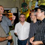 Autoridades marcam presença na maior noite do Forró Caju 2005 - Foto: Márcio Dantas