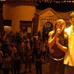 Forró Bis inicia a última noite do Forró Caju 2005 no palco Gerson Filho - Fotos: Sílvio Rocha