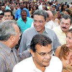 Prefeito de Aracaju participa da procissão em homenagem à padroeira de Carmópolis - Fotos: Márcio Dantas