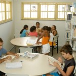 Biblioteca Municipal Clodomir Silva recebeu cerca de 44 mil usuários no primeiro semestre deste ano - Foto: Edinah Mary