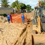 Ruas do bairro Atalaia recebem obras de infraestrutura executadas pela PMA - Fotos: Silvio Rocha