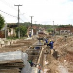 PMA prossegue com obras de infraestrutura nas ruas do conjunto Padre Pedro - Fotos: Wellington Barreto