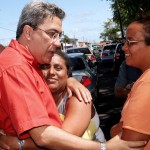 Prefeito visita várias obras e população aprova o trabalho realizado pelo município nos bairros - Fotos: Márcio Dantas