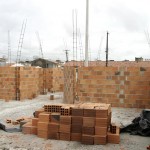 Nova unidade de saúde do município está sendo construída no conjunto Augusto Franco - Fotos: Wellington Barreto