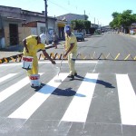 Prefeitura sinaliza ruas e avenidas revitalizadas do Bugio - Fotos: Lindivaldo Ribeiro