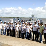 Pontos turísticos da cidade foram visitados hoje por alunos do curso de guia mirim - Fotos: Welington Barreto