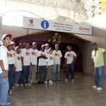 Pontos turísticos da cidade foram visitados hoje por alunos do curso de guia mirim - Fotos: Welington Barreto