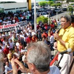 Prefeito recepciona novo presidente da Petrobras e José Eduardo Dutra  - Fotos: Márcio Dantas