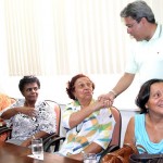 Prefeito recebe em audiência especial grupo de idosos da UFS  - Fotos: Márcio Dantas